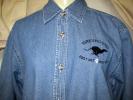 Best Bet - Best Pet Ladies Long-Sleeved Denim Shirt - Click For Enlargement