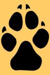Paw Print decal - Click For Enlargement